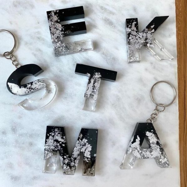 Resin Art- Alphabets RA0011